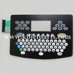 Domino membrane Keyboard assy